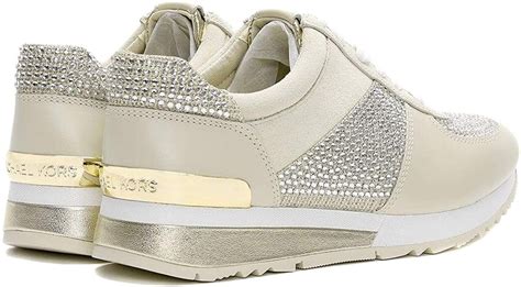 michael kors allie sneaker gold|michael kors sneakers women's.